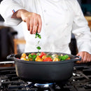 Schmortopf oval schwarz Ø 33cm - Zubehör - CHASSEUR