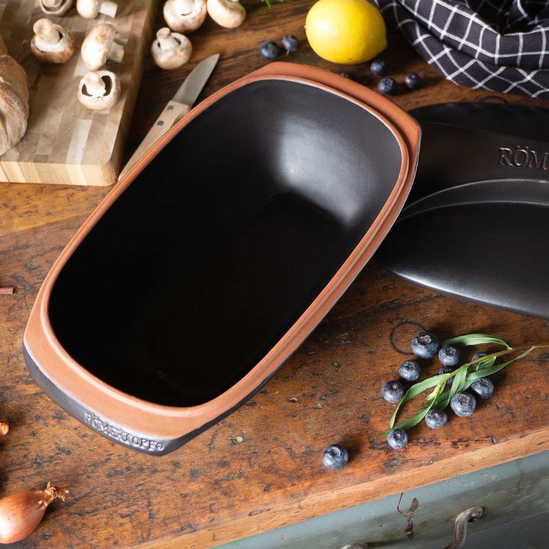 Bräter Culinario schwarz - 3.0 l - Zubehör - Römertopf