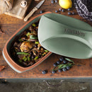 Bräter Culinario grün - 3.0 l - Zubehör - Römertopf