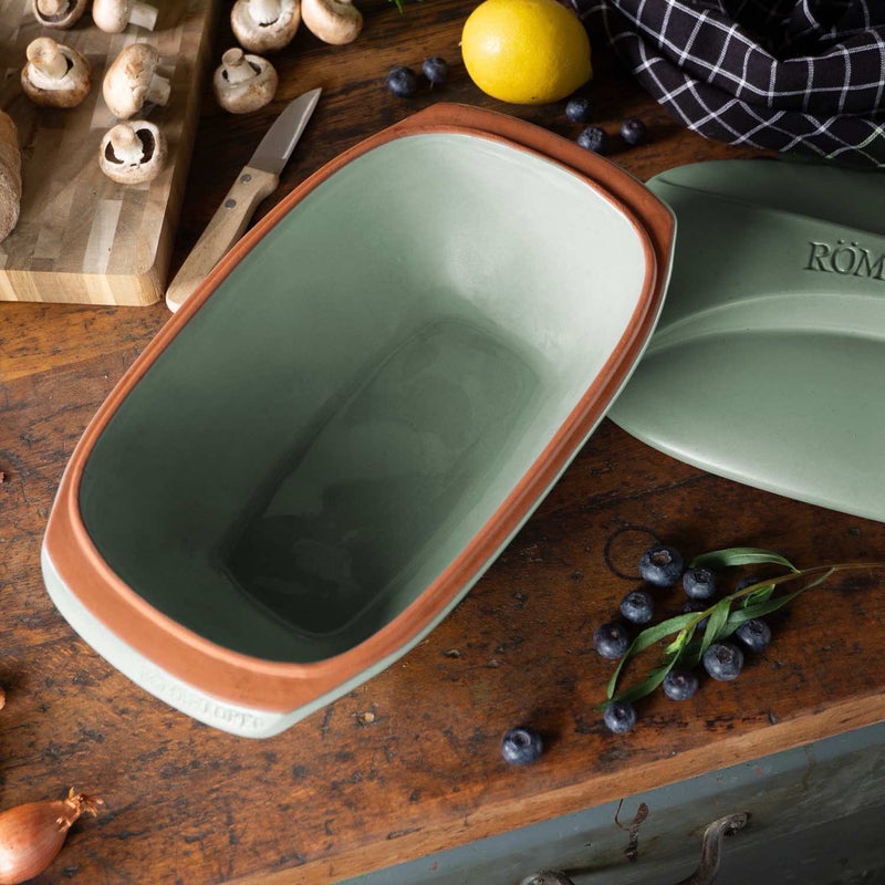 Bräter Culinario grün - 3.0 l - Zubehör - Römertopf