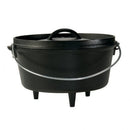 Kessel Gusseisen Camp Dutch Oven schwarz 4.7Liter - Zubehör - Lodge