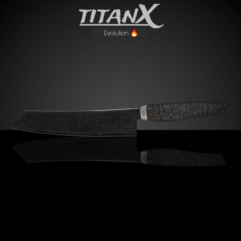 TitanX Black limited Evolution Damastmesser - Zubehör - Cuttworxs