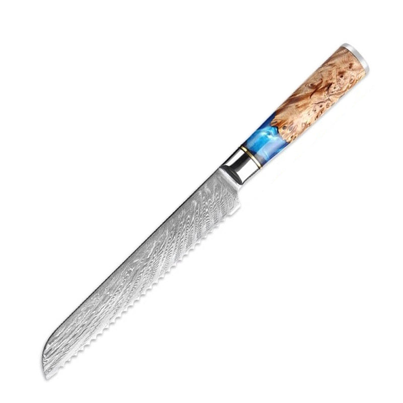 Damast Messer-Set | Farbe wählbar - Zubehör - Ironwood
