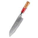 Damast Santoku | Farbe wählbar - Zubehör - Ironwood