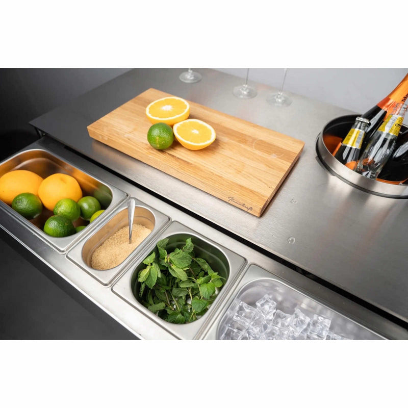 BLOCK B - Barmodul mit Kühlschrank - Zubehör - Flammkraft