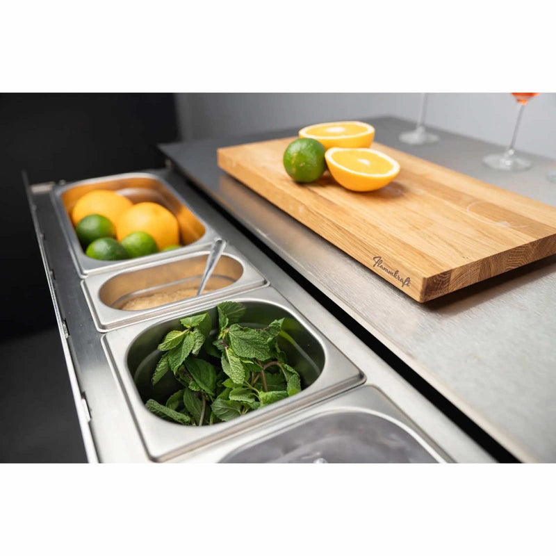 BLOCK B - Barmodul mit Kühlschrank - Zubehör - Flammkraft