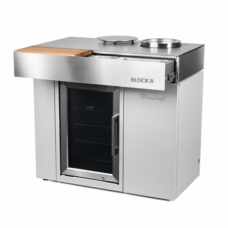 BLOCK B - Barmodul mit Kühlschrank