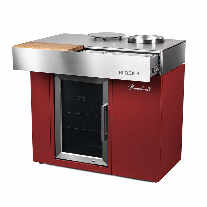 BLOCK B - Barmodul mit Kühlschrank