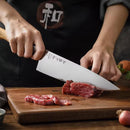 Chefmesser | Griff aus Olivenholz - Zubehör - HEZHEN