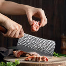 Hackmesser | Griff aus Rosenholz - Zubehör - HEZHEN