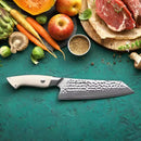 Damast Santoku | Polaris Line - Zubehör - HEZHEN
