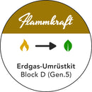 Erdgas-Umrüstkit Block D (nur Gen.5) - Zubehör - Flammkraft