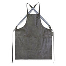 Schürze Hosenträger Leder dunkelbraun - Zubehör - DutchDeluxes