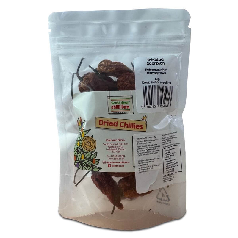 Dried Trinidad Scorp chillies - Zubehör - South Devon Chilli Farm