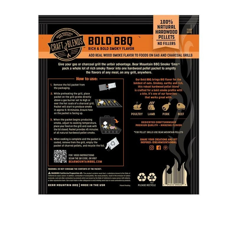 SMOKE 'EMS - Bold BBQ - Zubehör - Bear-Mountain