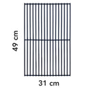 Stabrost emailliert | 31 x 49 cm - Ersatzteil - Pelletgrill.ch