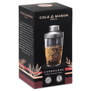 Dressing-Shaker Edelstahl 8.3x8.3x16 cm - Zubehör - Cole & Mason