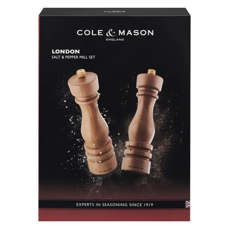 Pfeffer-/Salzmühlen Set London Buche - Zubehör - Cole & Mason