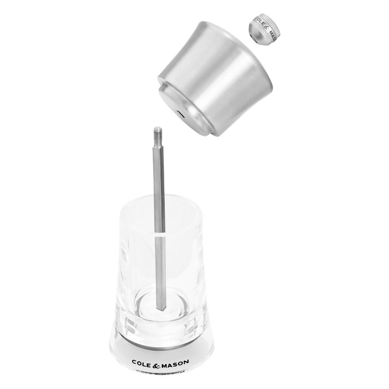 Pfeffermühle Bromley Acryl SS 15x6x6 cm - Zubehör - Cole & Mason