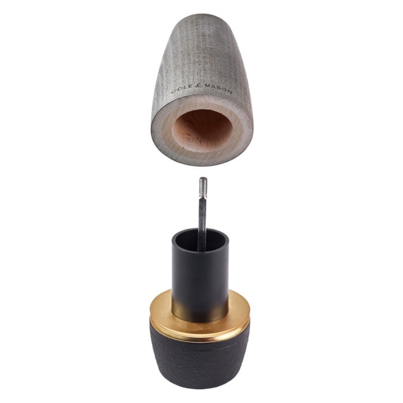 Pfeffermühle Bridgwater Gusseisen/Holz - Zubehör - Cole & Mason