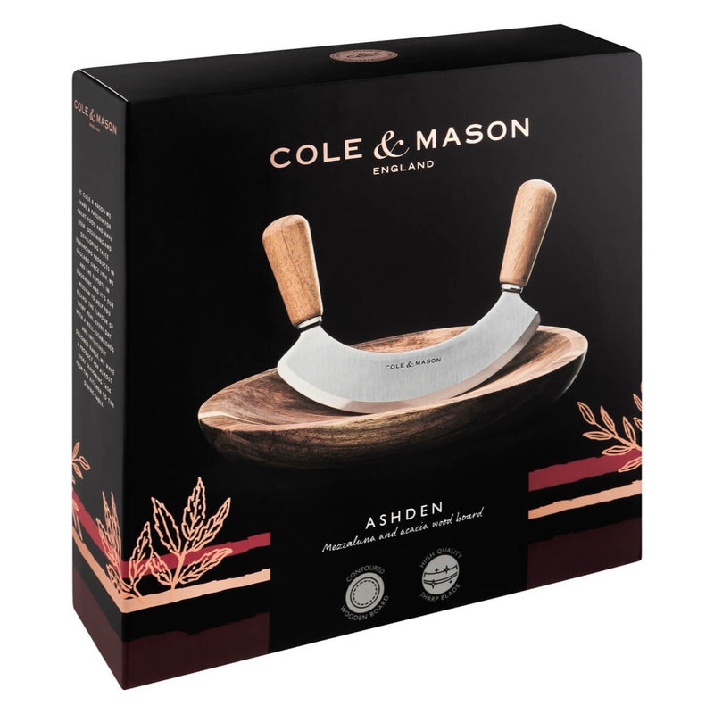 Wiegemesser mit Brett Ashden Akazie - Zubehör - Cole & Mason