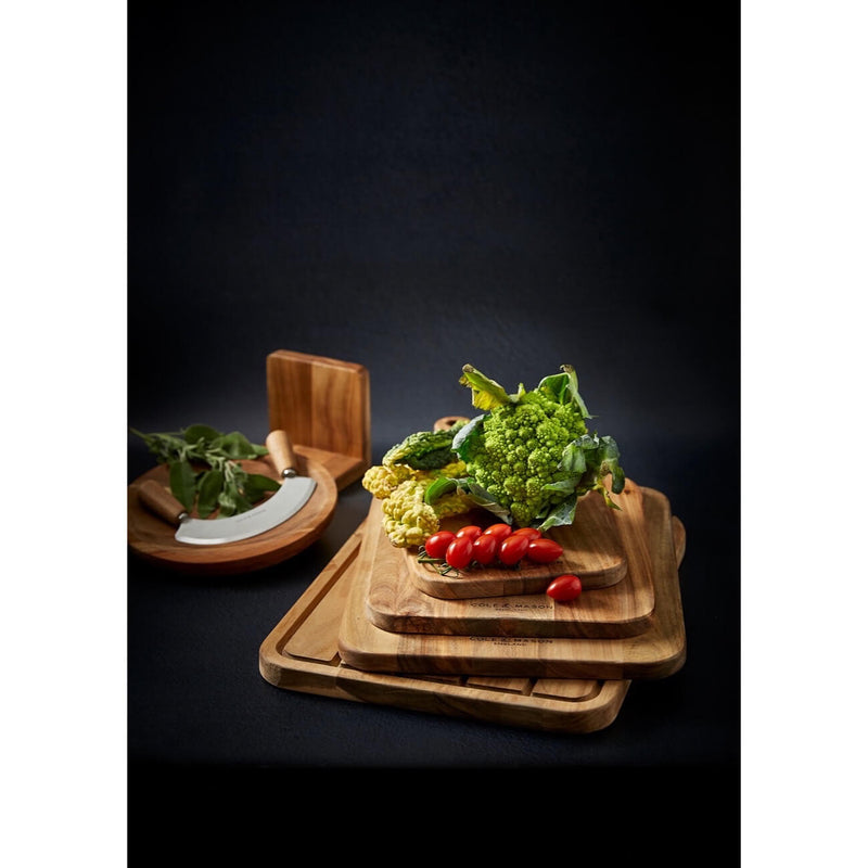 Holzschneidbrett Akazie mittel 46x27x2 cm - Zubehör - Cole & Mason