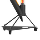 Heizstrahler Edelstahlrollen & Bodenplatte Stahl - Zubehör - Hämmerli Wärme