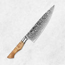 Damast Chefmesser | Griff aus Bergahorn - Zubehör - HEZHEN