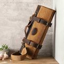 Messertasche Hellbraun - Bis zu 12 Messer - Zubehör - Ironwood