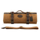 Messertasche Hellbraun - Bis zu 12 Messer - Zubehör - Ironwood
