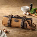 Messertasche Hellbraun - Bis zu 12 Messer - Zubehör - Ironwood