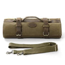 Messer Tasche grün | für bis zu 12 Messer - Zubehör - XINZUO