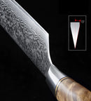 Damast Nakiri | Griff aus Bergahorn - Zubehör - HEZHEN