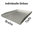 Plancha aus Edelstahl V2A | Individuelle Grösse - Zubehör - SwissPeaks