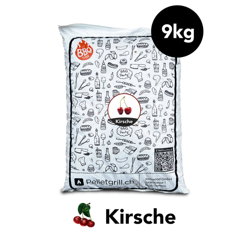 Pellets Kirsche (9kg) - Pellets - Pelletgrill.ch