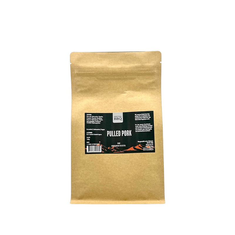 Pulled Pork Rub - Beutel (850 g) - Zubehör - Seetal-BBQ