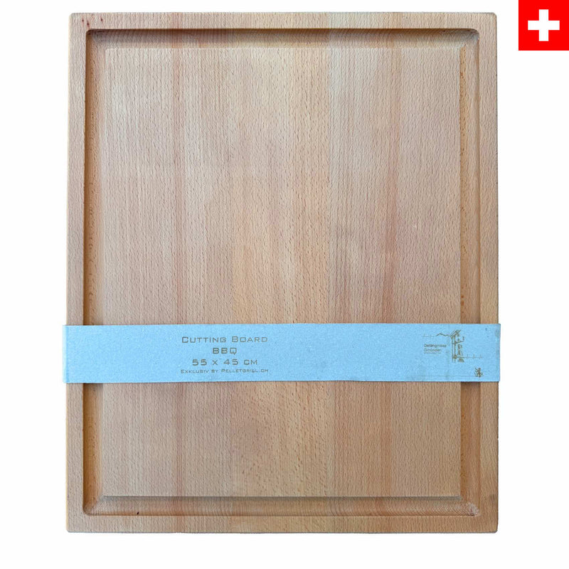 Schneidebrett Swiss Made - 55 x 45 cm - Zubehör - Pelletgrill.ch