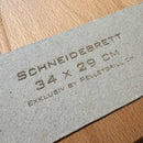 Schneidebrett Swiss Made - 34 x 29 cm - Zubehör - Pelletgrill.ch