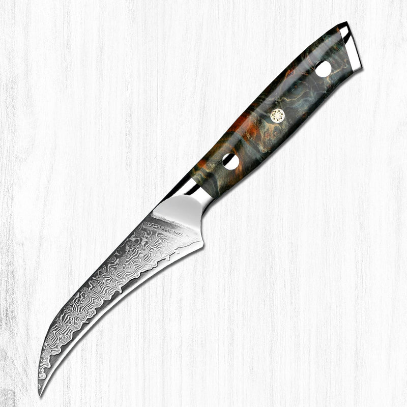 Damast Petty Knife | Terra Line - Zubehör - Ironwood