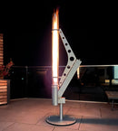 Pellet Feuersäule Vulcano - Ambiente - Wood Fire