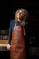 Leder Schürze Classic - cognac - Zubehör - Witloft