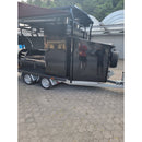 Schwerer Profi-Smoker auf Anhänger | Auf Anfrage