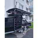 Schwerer Profi-Smoker auf Anhänger | Auf Anfrage