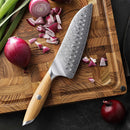 Nagare - Damast Santoku Messer - Zubehör - Ironwood