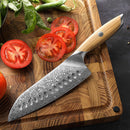 Nagare - Damast Santoku Messer - Zubehör - Ironwood