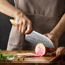 Nagare - Damast Santoku Messer - Zubehör - Ironwood