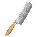 Damast Nakiri | Griff aus Olivenholz - Zubehör - HEZHEN