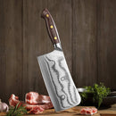 Maikaruta - Damast Hackmesser - Zubehör - Ironwood