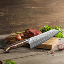 Maikaruta - Damast Santoku Messer - Zubehör - Ironwood