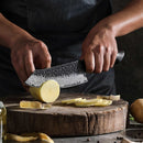 Shirakashi - Damast Santoku Messer - Zubehör - Ironwood